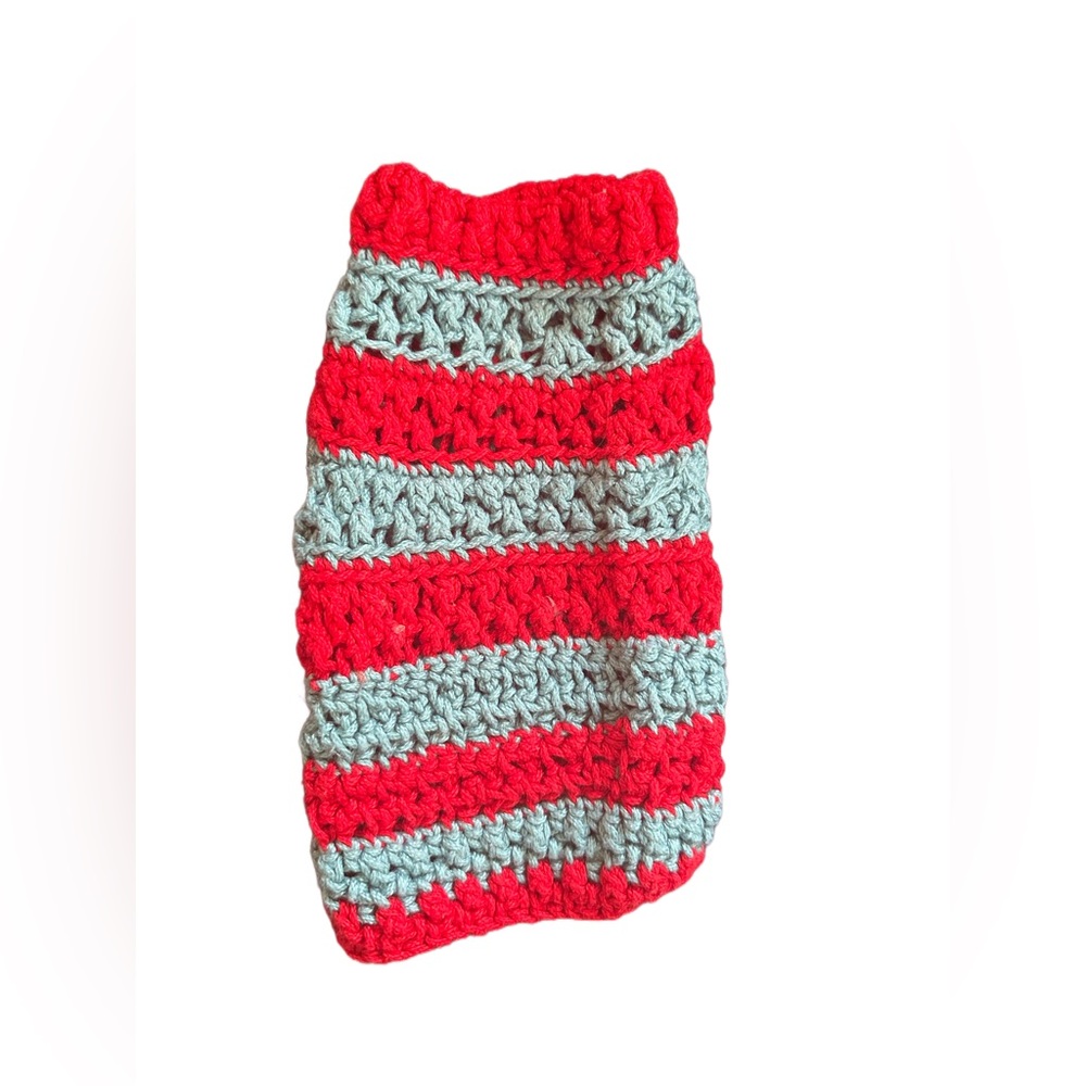 Hand Knit Dog Sweater